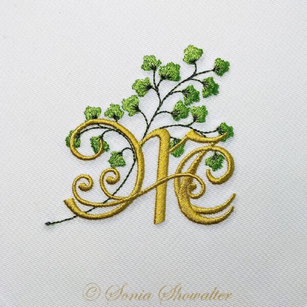 Maidenhair Fern Alphabet- Mc